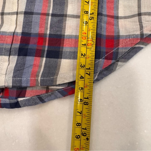 Ralph Lauren Boys Short Sleeve Plaid Shirt 100% Cotton Size 4 NWT - Picture 5 of 9